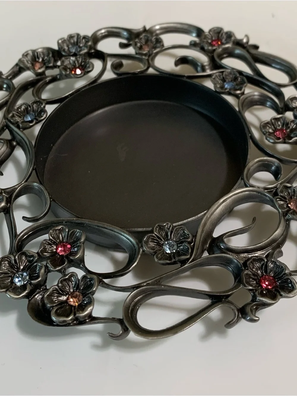 Partylite Jewels Pillar Candle Holder P7474 NEW in Box